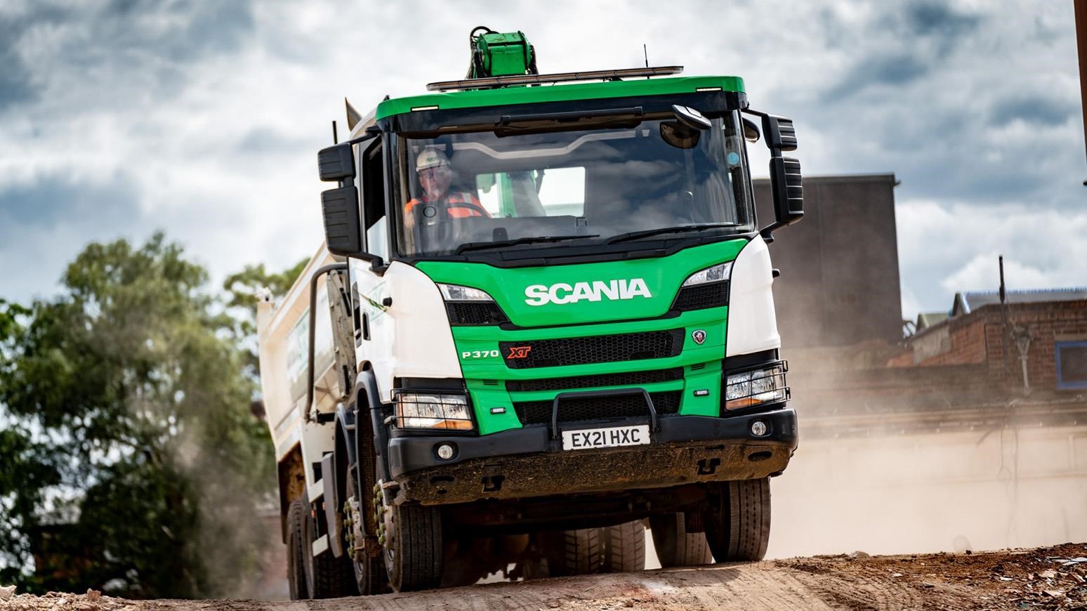 SRC Group Relies On Scania Tippers, Favours The P 370 8x4 XT