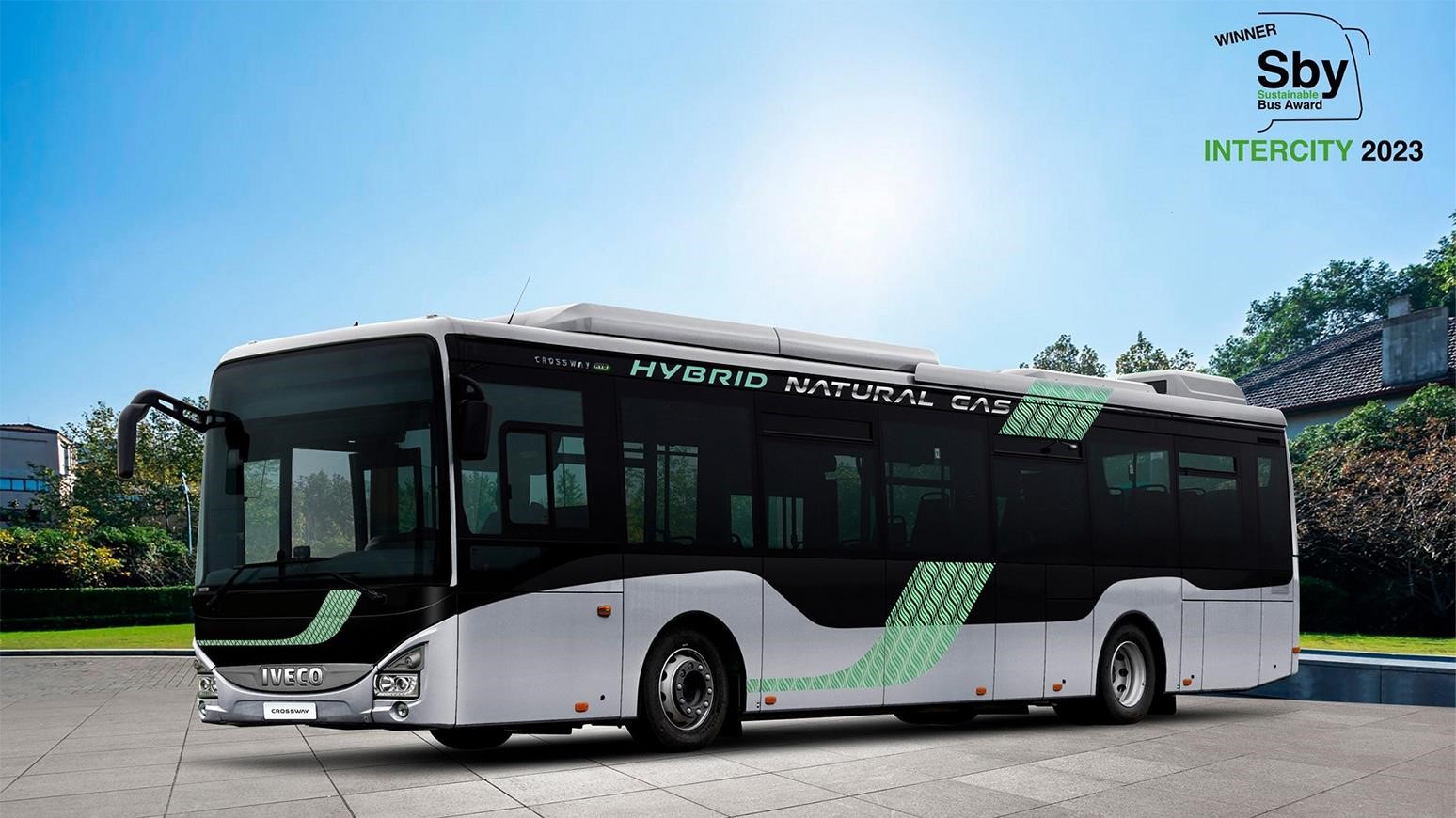 Iveco Bus Crossway Range Wins 3rd Sustainable Bus Of The Year Award For The Crossway LE Hybrid CNG