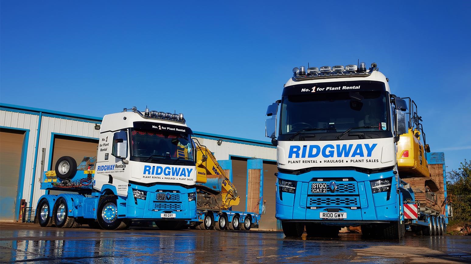 Ridgway Rentals Adds Pair Of 70-Tonne T520 Tractor Units To Renault-Heavy Fleet