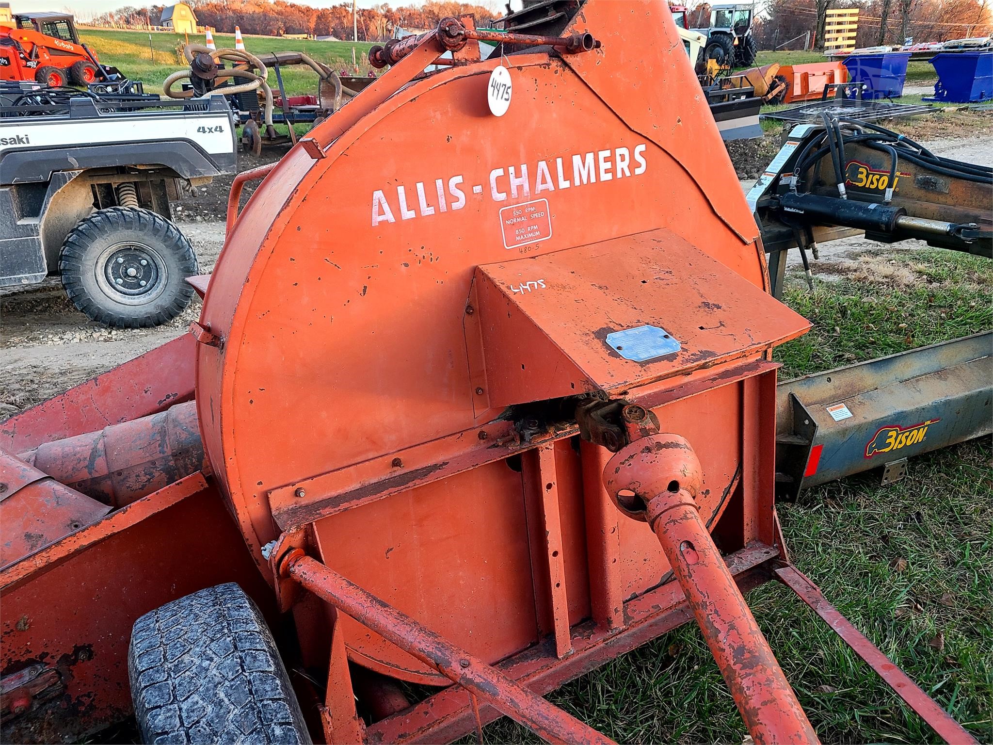 FARMALL INTERNATIONAL Allis-Chalmers ALLIS-CHALMERS HD-6 CRAWLER WALL CLOCK-JOHN DEERE 