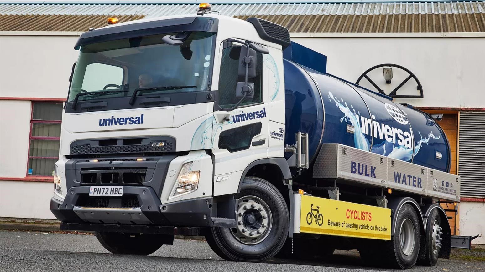 Universal Tanker Group Receives First Of 38 New Volvo FMX Rigids
