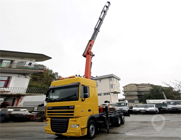 2013 DAF XF105.460 Used Crane Trucks for sale