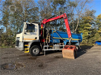 2017 DAF CF330 Used Tractor with Crane for sale