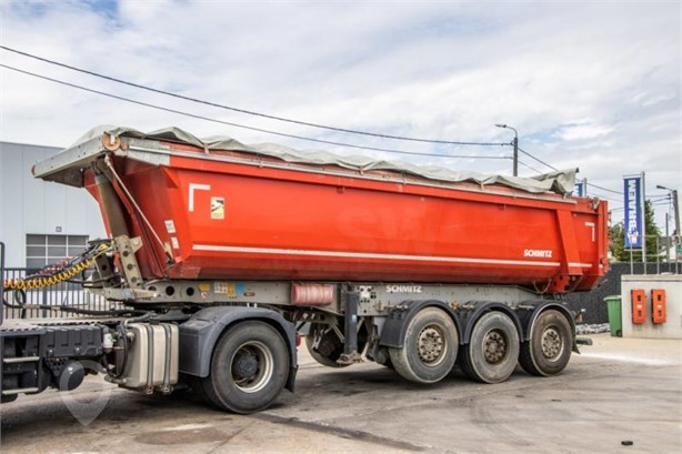 2013 SCHMITZ SGF S3+BACHE+ESSIEU RELEVABLE Used Tipper Trailers for sale