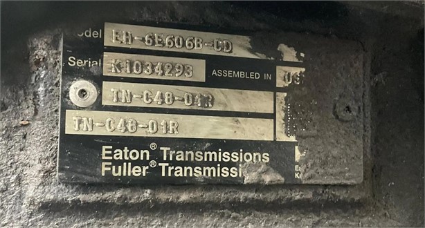 2010 EATON/FULLER EH-6E606B-CD Used Antrieb LKW- / Anhängerkomponenten zum verkauf