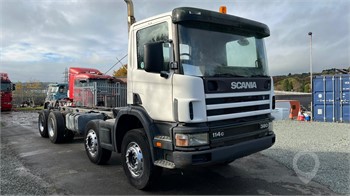 2002 SCANIA P114C380 Used Chassis Cab Trucks for sale