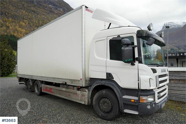 2009 SCANIA P380 Used Box Trucks for sale