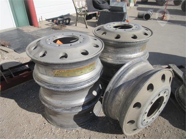 ALCOA 24.5 ALUMINUM RIMS Used Wheel Truck / Trailer Components auction results