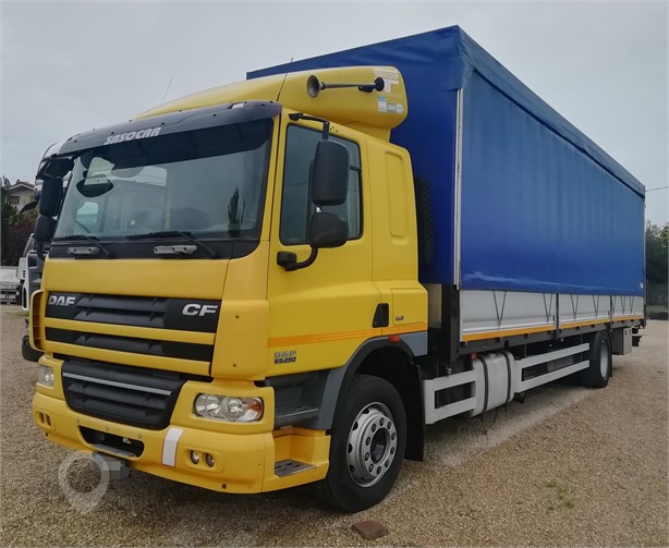 2009 DAF CF65.250 Used Curtain Side Trucks for sale