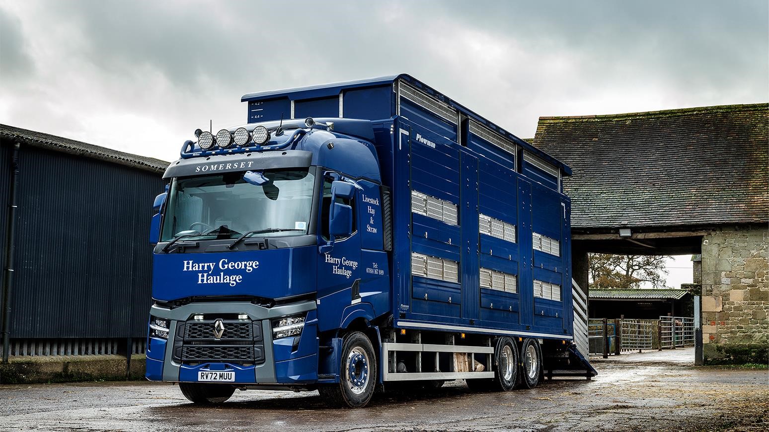 Harry George Haulage Turns To Renault Trucks Once Again, Acquires New T520 6x2 Rigid