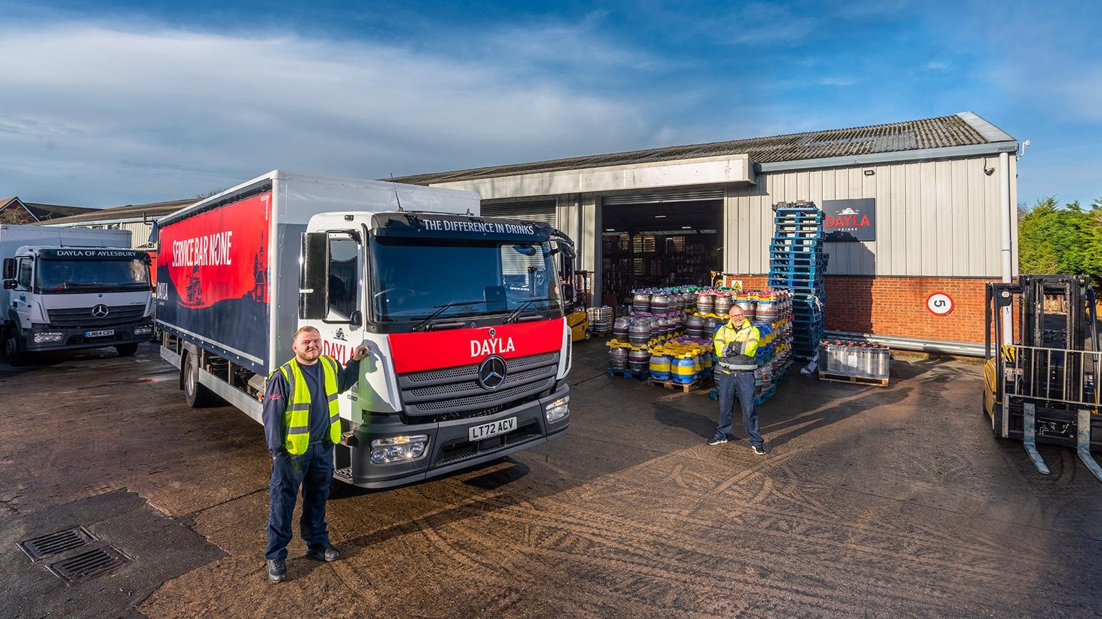 Dayla Drinks Meets Increasing Demand With 3 New Mercedes-Benz Atego 1318 Delivery Trucks