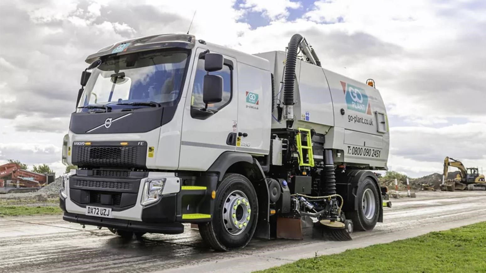Go Plant Ltd Upgrades Fleet With 39 New Volvo FE 250 Road Sweepers
