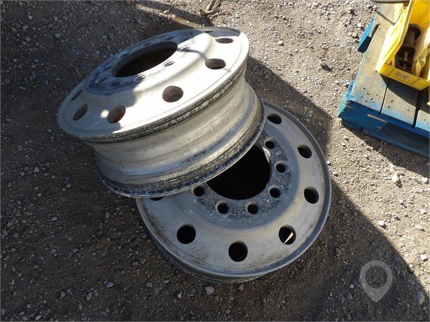 ALUMINUM RIMS 24.5 BALL SEAT Used Wheel Truck / Trailer Components auction results