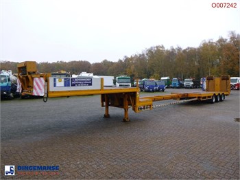 1993 BROSHUIS 3-AXLE SEMI-LOWBED TRAILER E-2190-24 / 47.5 T EXT. Used Extendable Trailers for sale