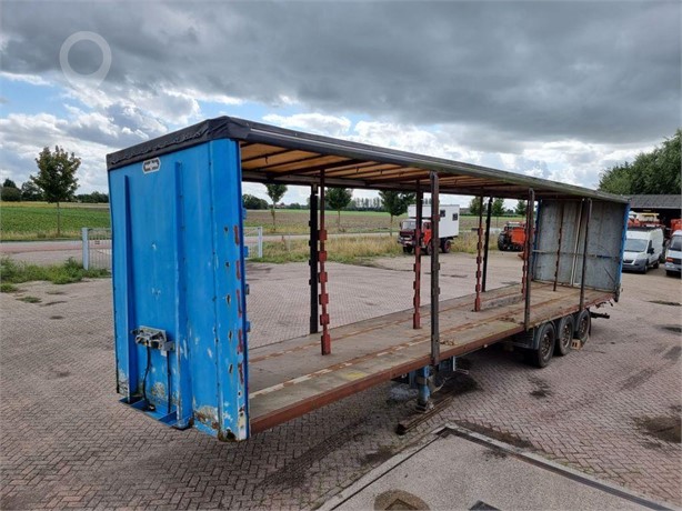 2003 VANHOOL DISC - MERCEDES AXLE Used Curtain Side Trailers for sale