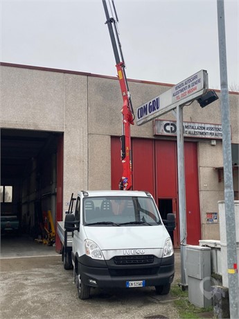 2012 IVECO DAILY 35C14 Used Dropside Crane Vans for sale