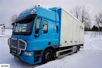 2013 DAF CF75.360 Used Box Trucks for sale