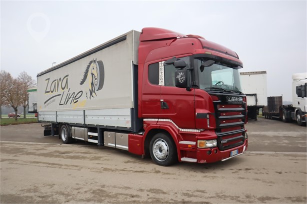 2007 SCANIA R380 Used Curtain Side Trucks for sale