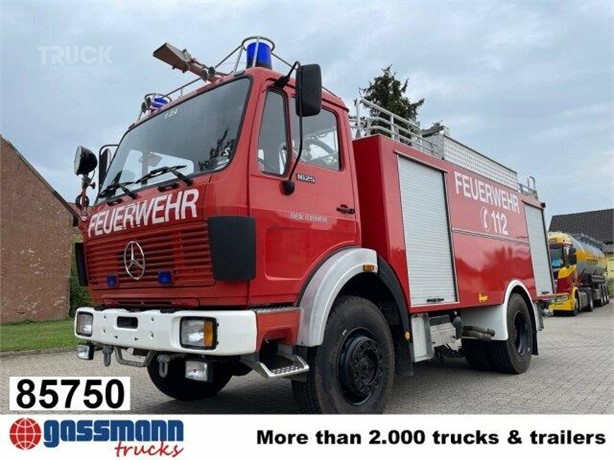 1989 MERCEDES-BENZ 1625 Used Feuerwehrwagen zum verkauf