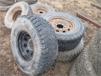 TIRES AND RIMS 15 AND 16 AND 17 INCH TIRES Used Wheel Truck / Trailer Components auction results