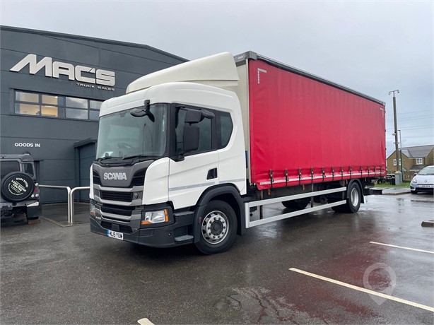 2019 SCANIA P250 Used Curtain Side Trucks for sale