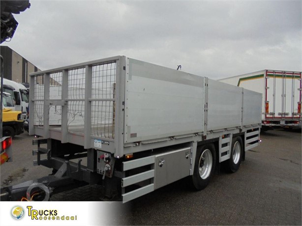 2013 GS MEPPEL 8.1 m x 248.92 cm Used Dropside Flatbed Trailers for sale