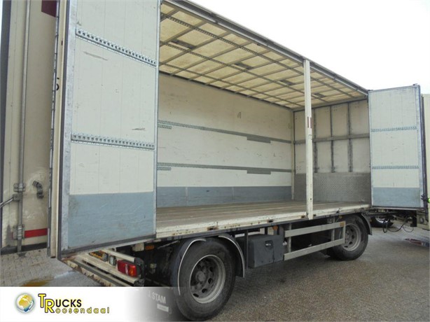 2011 DRACO AXS 220 + 2 AXLE Used Box Trailers for sale