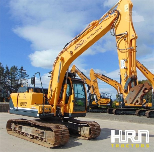 2015 HYUNDAI ROBEX 140 LC-9A Used Crawler Excavators for sale