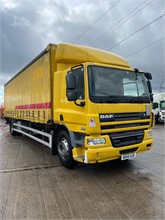 2014 DAF CF75.250 Used Curtain Side Trucks for sale