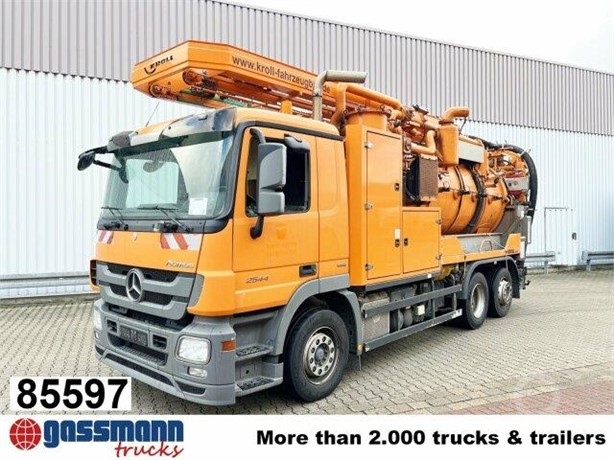 2011 MERCEDES-BENZ ACTROS 2544 Used Sweeper Municipal Trucks for sale