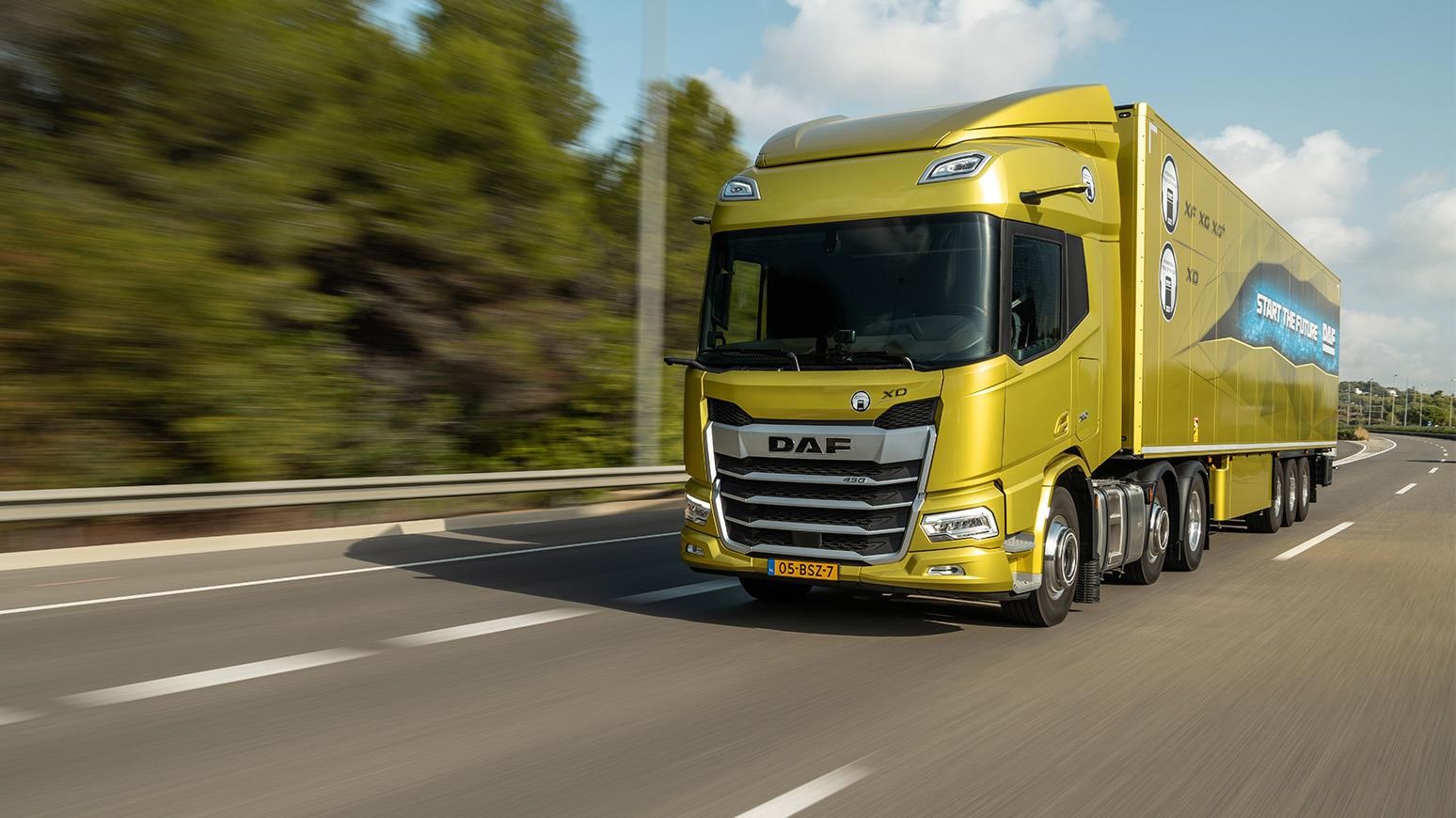 New Daf Steered Pusher Axle For Even Greater Efficiency