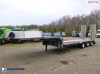 2021 FGM 3-AXLE SEMI-LOWBED TRAILER 49T + RAMPS Used Low Loader Trailers for sale