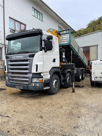 2002 SCANIA P124.420 Used Grab Loader Trucks for sale