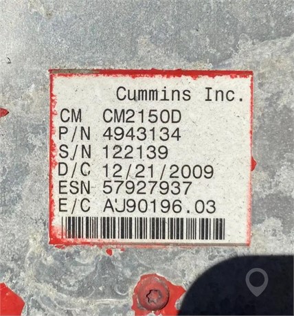 2000 CUMMINS ISB200 Used Engine Truck / Trailer Components for sale