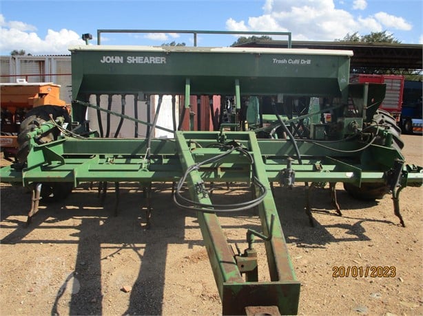 JOHN SHEARER TRASH CULTI DRILL Used Seed Drills for sale