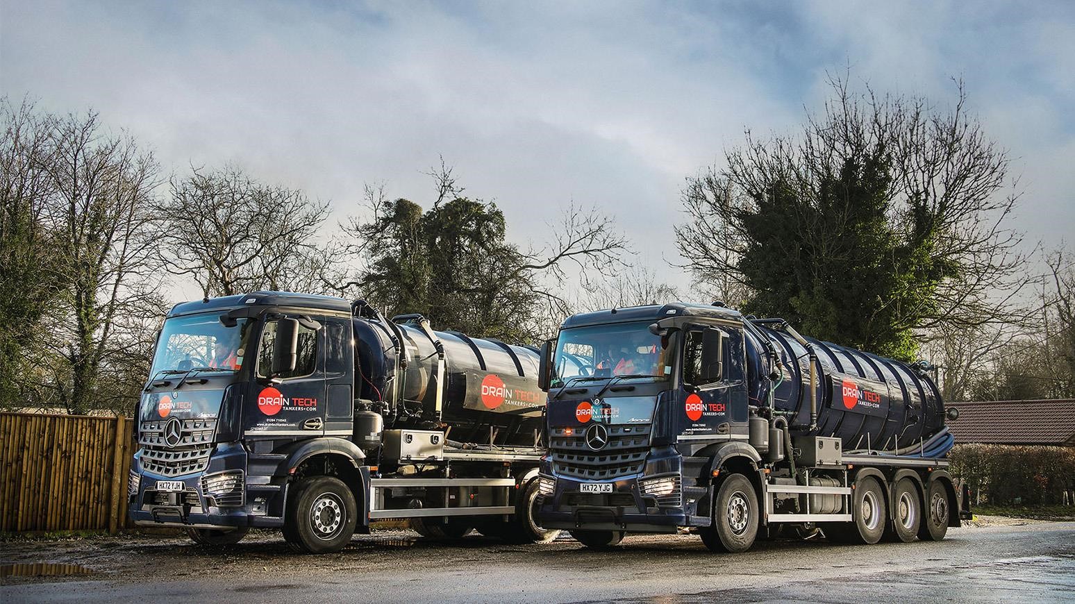 A Brace Of Mercedes-Benz Arocs On Order After First Pair Excels For Draintech Tankers