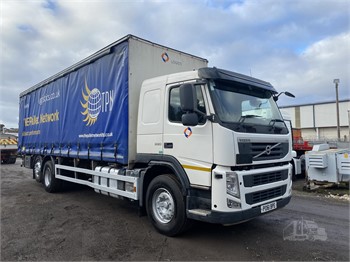 2011 VOLVO FE300 Used Curtain Side Trucks for sale