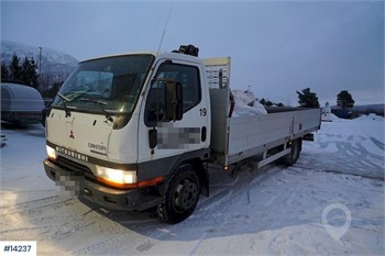 2000 MITSUBISHI FUSO CANTER FE659 Used Standard Flatbed Trucks for sale