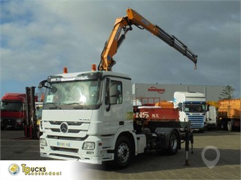 2013 MERCEDES-BENZ ACTROS 1846 Used Crane Trucks for sale