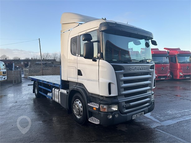 2007 SCANIA R420 Used Standard Flatbed Trucks for sale