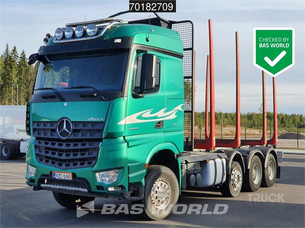 2016 MERCEDES-BENZ AROCS 3553 Used Holztransporter zum verkauf