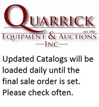 UPDATED CATALOGS WILL BE LOADED DAILY UNTIL THE FI Used Other upcoming auctions