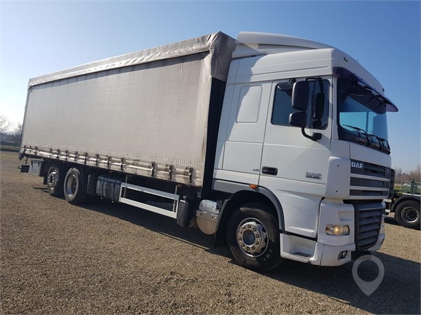 2008 DAF XF105.460 Used Curtain Side Trucks for sale