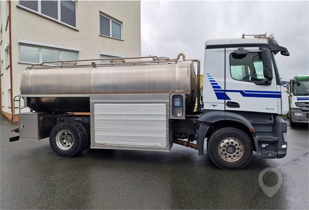 2016 MERCEDES-BENZ ACTROS 1845 Used Food Tanker Trucks for sale