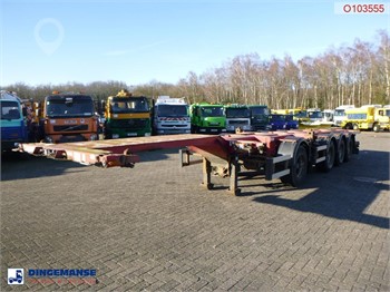 2008 D-TEC 12.6 m x 254 cm Used Skeletal Trailers for sale