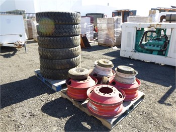 PALLETS OF USED TIRES & RIMS Used Tyres Truck / Trailer Components auction results