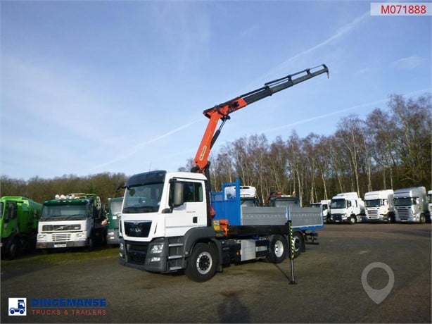 2015 MAN TGS 26.400 Used Standard Flatbed Trucks for sale