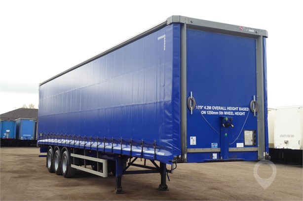 2014 LAWRENCE DAVID TRI AXLE Used Curtain Side Trailers for sale