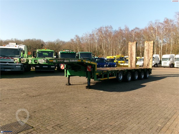 2012 GOLDHOFER 5-AXLE SEMI-LOWBED TRAILER 80 T EXT. Used Low Loader Trailers for sale