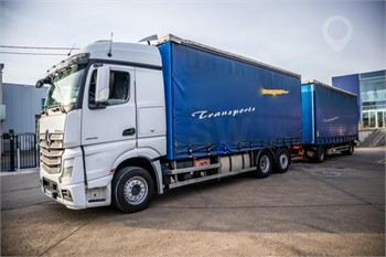 2014 MERCEDES-BENZ ACTROS 2548 Used Drawbar Trucks for sale